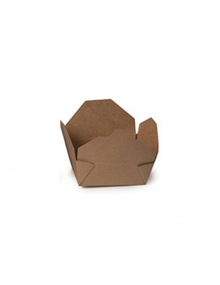 Recipiente de cartón kraft 66oz | Effimer