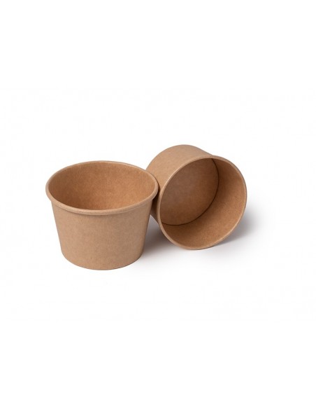 Salsera de cartón kraft 150ml | Effimer