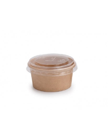 Tapa para salsera kraft 150ml | Effimer