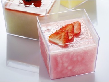 Cubo transparente grande | Catering | Effimer