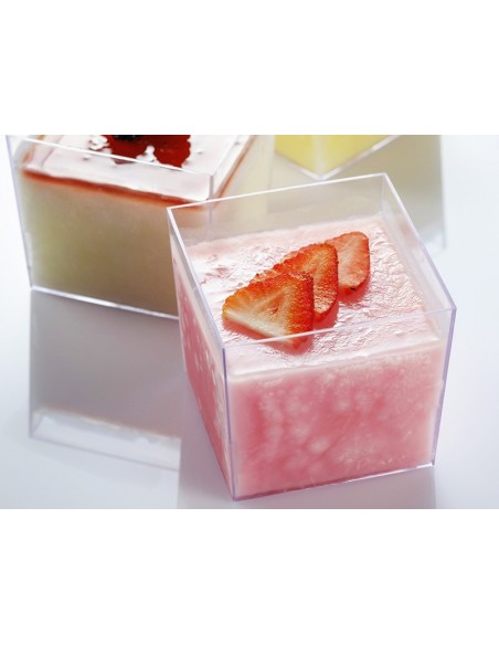 Cubo transparente grande | Catering | Effimer