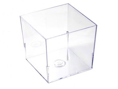 Cubo transparente grande | Catering | Effimer