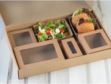 Caja con separadores para delivery | Effimer