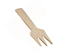 Tenedor bambu pequeno | Catering | Effimer