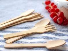 Cuchara bambu pequeno | Catering | Effimer 2