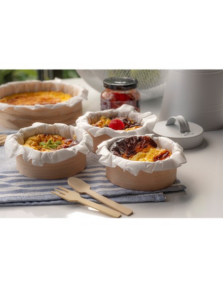 Aro madera papel pasteleria 10cm | Horno | Effimer