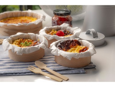 Aro madera papel pasteleria 12cm | Horno | Effimer