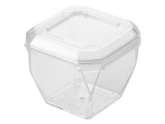 Vasito de postre cubilete 50ml con tapa | Effimer