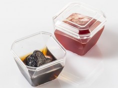 Vasito de postre cubilete 50ml con tapa | Effimer 2