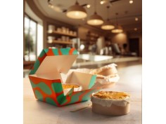 Caja automontable para cheesecake 12cm | Effimer 2
