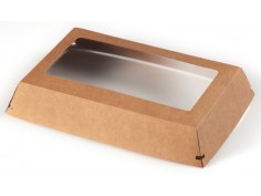 Tapa con ventana bandeja sushi 22cm | Effimer