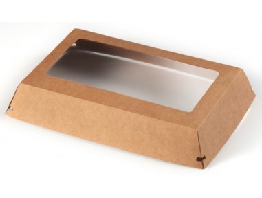 Tapa con ventana bandeja sushi 22cm | Effimer