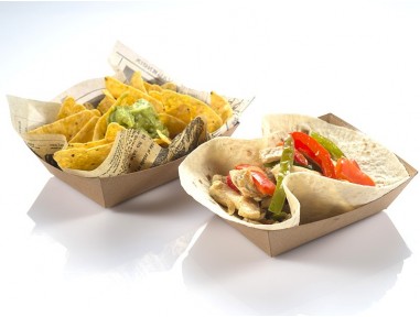 Food Truck Bio Tray carton | Burger | Effimer