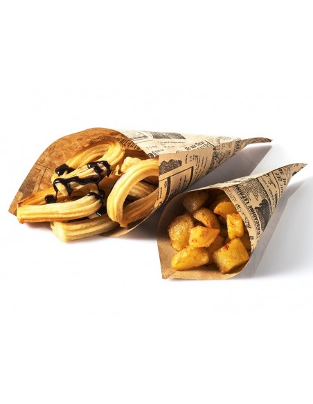 Cucurucho de papel para fritos | Effimer
