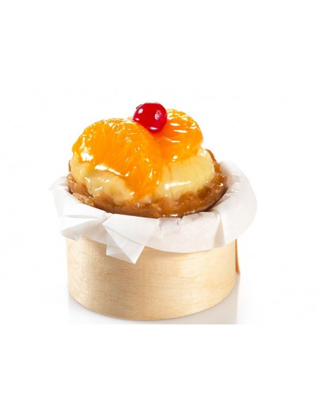 Mini aro de madera 7cm postres | Effimer