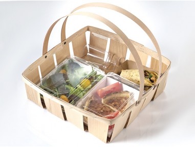 Cesta madera 31cm | Horno | Effimer