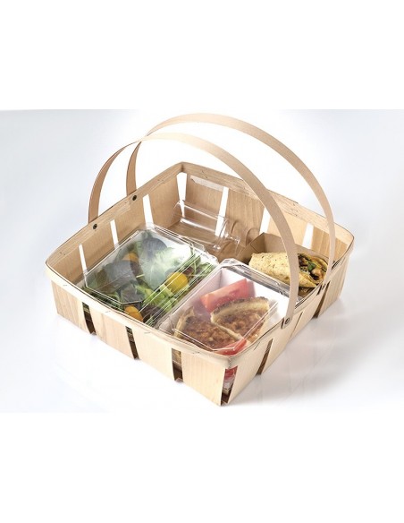 Cesta de madera para pan 31cm | Effimer