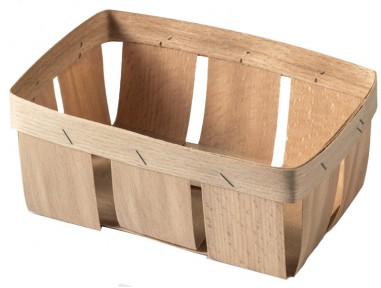 Cesta de madera para pan rectangular | Effimer