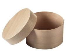 Caja madera redonda 7.5cm | Horno | Effimer