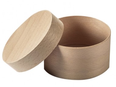 Molde de madera postre 9cm con tapa | Effimer