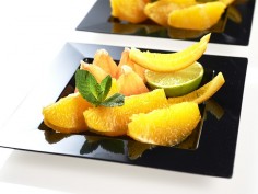 Plato de plástico PS negro... 2