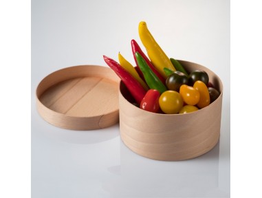 Caja madera redonda 9cm | Catering | Effimer