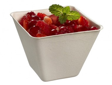 Envase pulpa natural Esmeralda mediano | Catering | Effimer