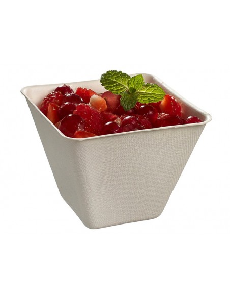 Envase pulpa natural Esmeralda mediano | Catering | Effimer