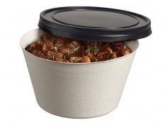 Tapa negra para vaso 420ml | Catering | Effimer