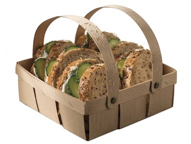 Cesta madera 21cm | Horno | Effimer