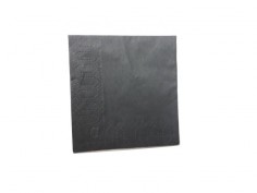 Servilleta negro 20cm | Catering | Effimer