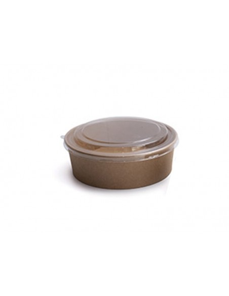 Ensaladera kraft con tapa 1100ml | Effimer