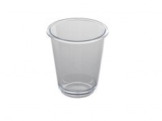 Tarrina transparente transparente grande | Catering | Effimer