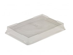 Tapa bandeja transparente 18cm | Catering | Effimer