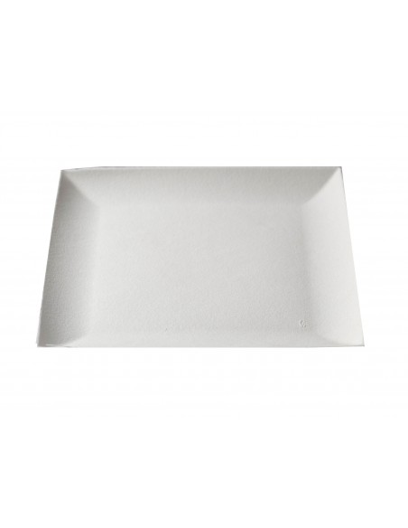 Plato cuadrado bio caña de azucar 18cm | Catering | Effimer