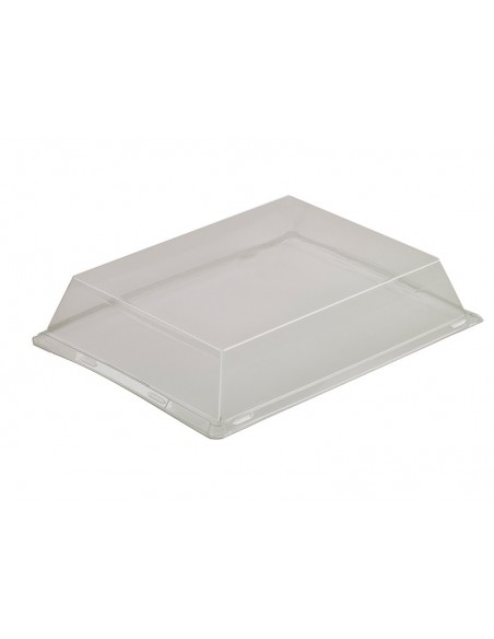 Bandeja catering plana 27cm con tapa | Catering | Effimer
