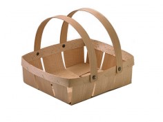 Cesta de madera para pan 21cm | Effimer