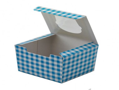 Caja para 4 cupcakes blanca | Effimer