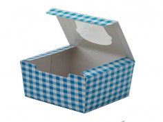 Caja para 6 cupcakes blanca | Effimer