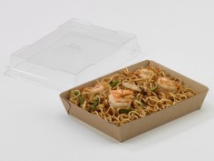 Tapa bandeja transparente 18cm | Catering | Effimer 2