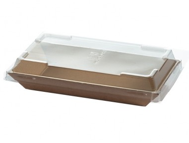 Bandeja sushi transparente 21cm | Sushi & Asian | Effimer