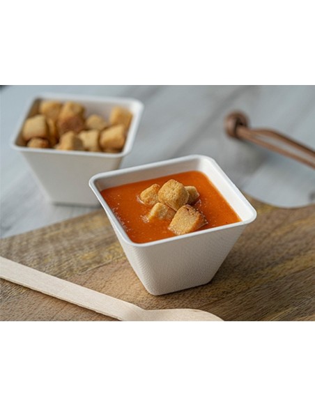Vasito postre caña azúcar 210ml con tapa | Pastelería | Effimer
