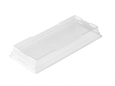 Bandeja sushi transparente 21cm | Sushi & Asian | Effimer