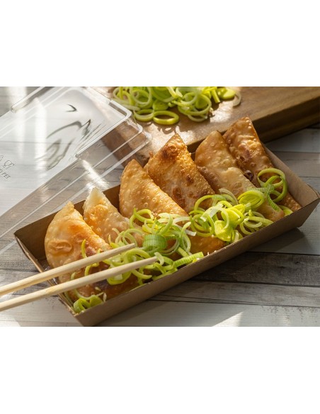 Bandeja sushi transparente 21cm | Sushi & Asian | Effimer