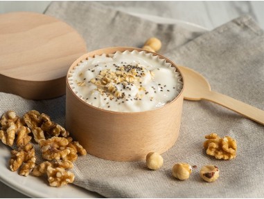 Caja madera redonda 7.5cm | Catering | Effimer