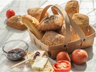 Cesta madera 21cm | Horno | Effimer