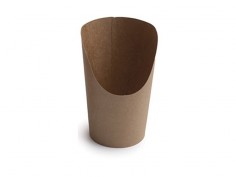 Caja patatas fritas kraft 16oz | Effimer
