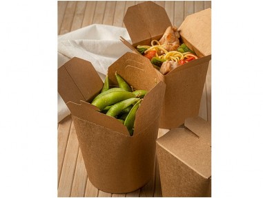 Envase noodles kraft 16oz | Delivery | Effimer