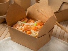 Recipiente de cartón kraft 26oz | Effimer 2